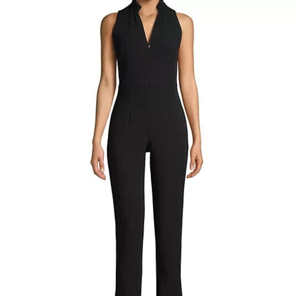 Black Halo Black Antoinette Sleeveless Jumpsuit